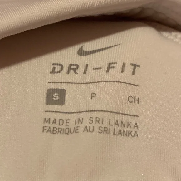 Nike White Dri-Fit Sports Bra - Picture 3 of 3